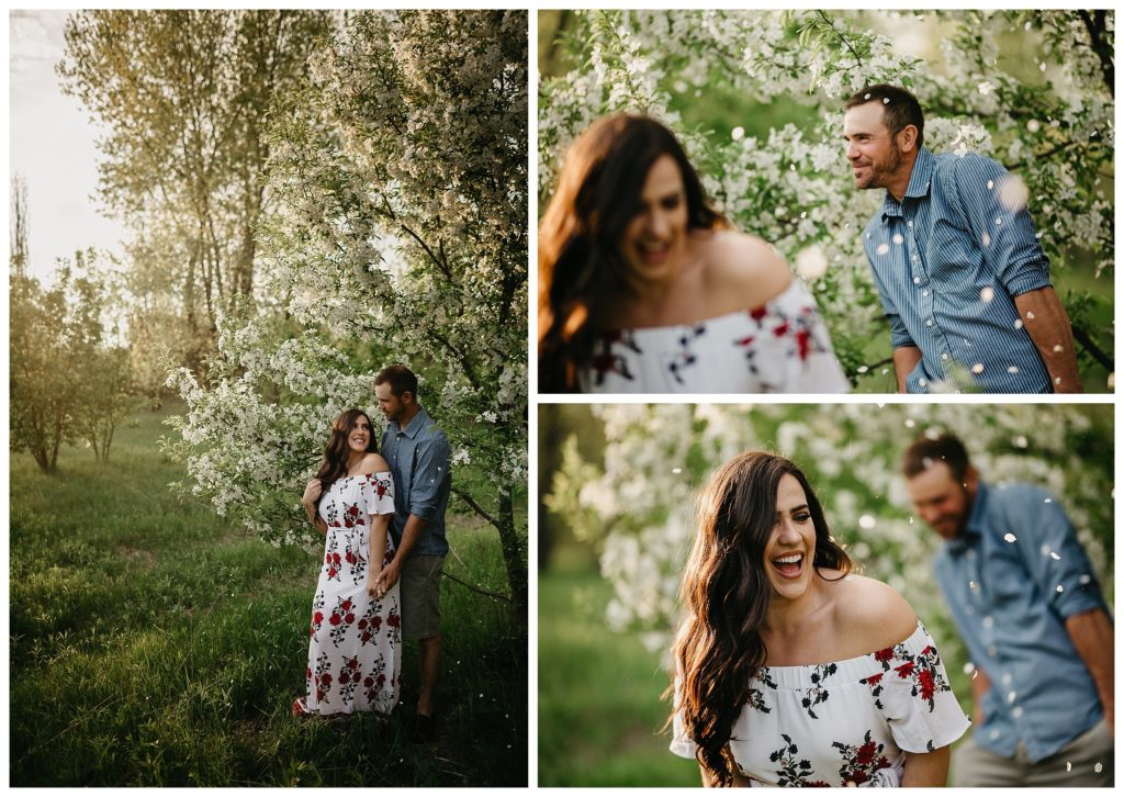 Madison Wisconsin Spring Couples Anniversary Session