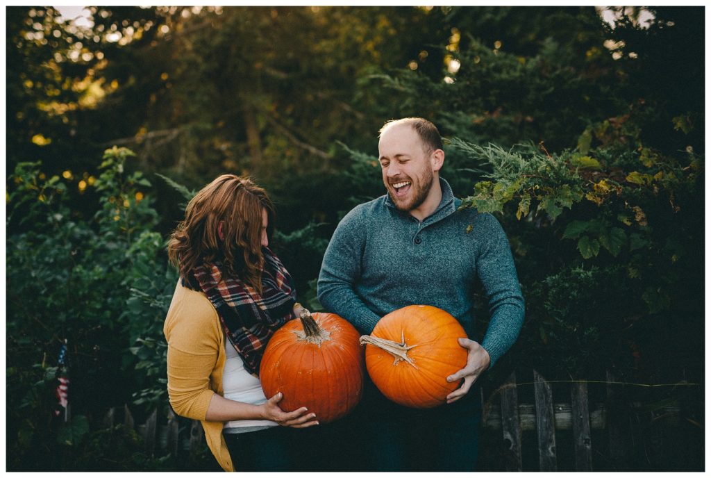 Madison Wisconsin Fall Engagement Session Jerry's Apple Sun Prairie Wisconsin