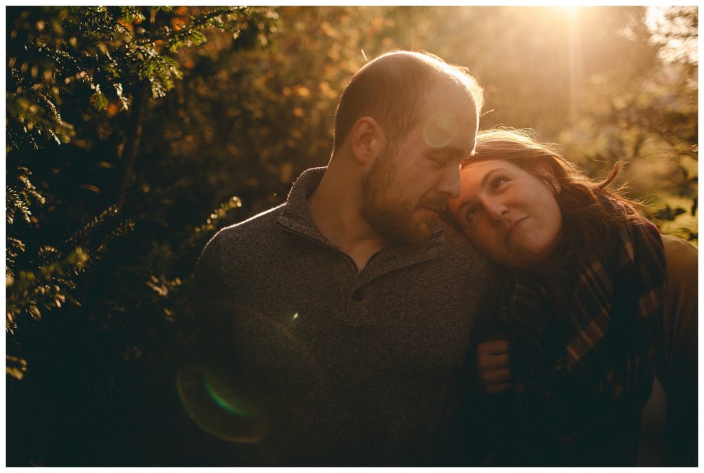 Madison Wisconsin Fall Engagement Session Jerry's Apple Sun Prairie Wisconsin
